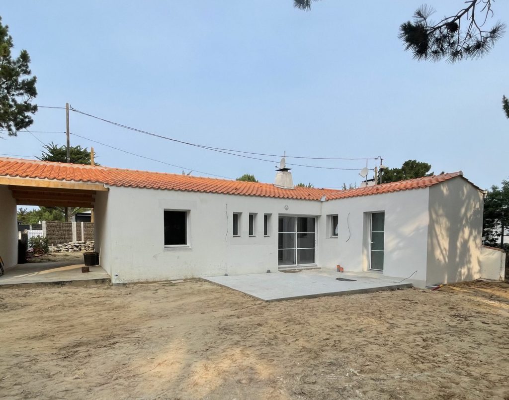 Peixoto Constructions- Entreprise de Maçonnerie, Pisciniste et Aménagement Extérieur à Notre-Dame-de-Monts Constructions d'une terrasse en béton